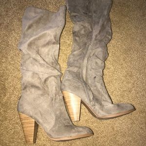 Tan heeled Boots